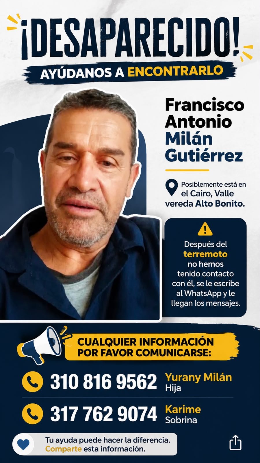 Foto de Francisco Antonio Milán Gutierrez