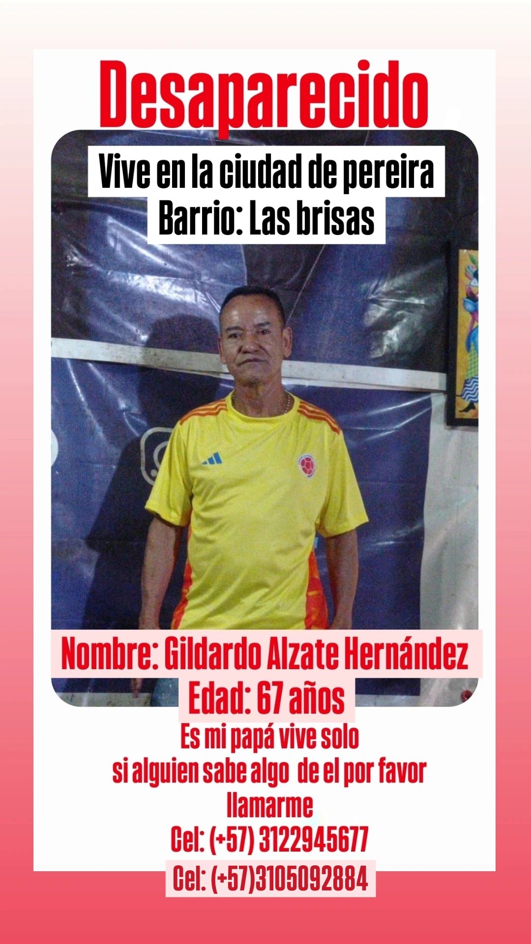 Foto de Gildardo Alzate Hernández