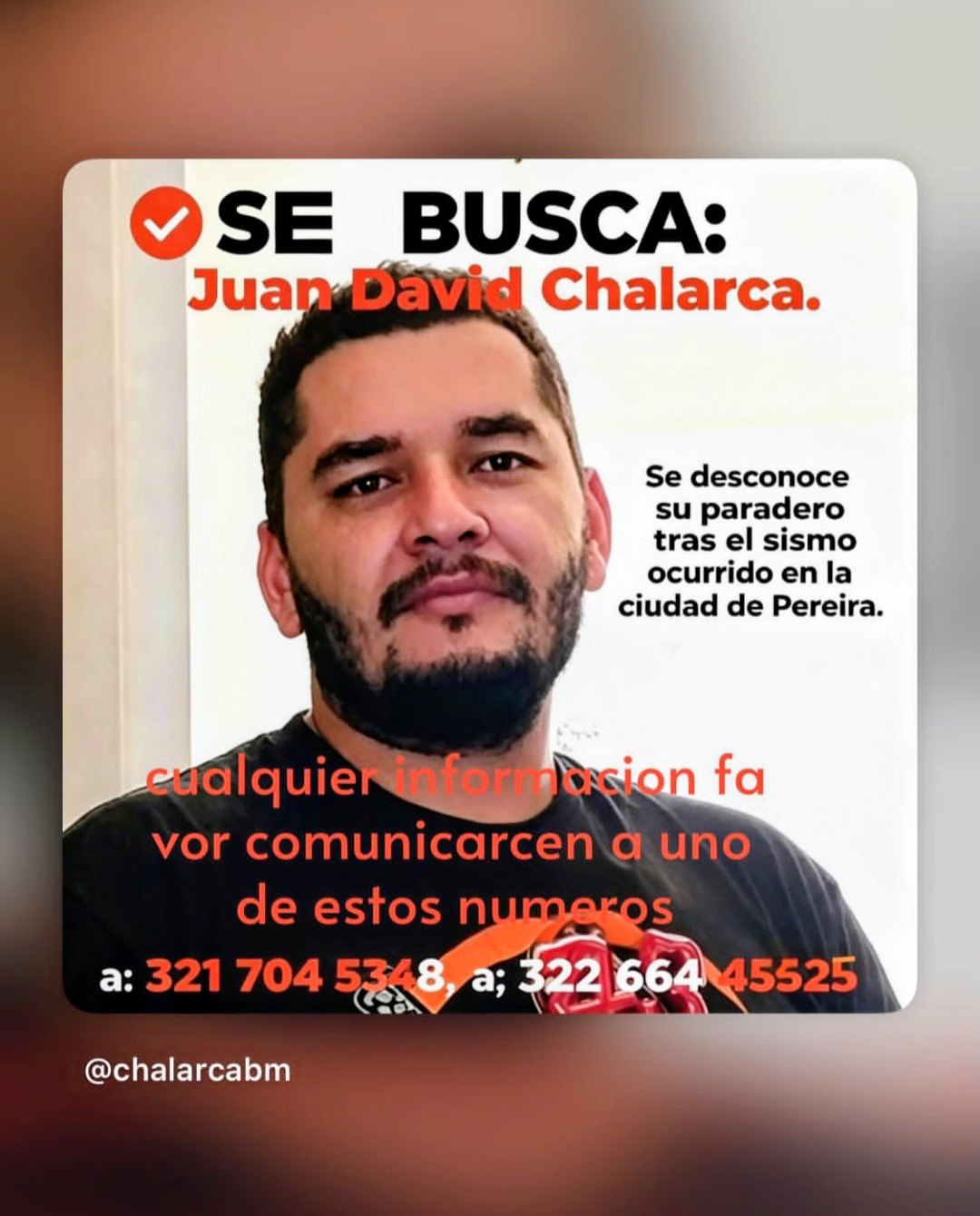 Foto de Juan David Chalarca Aguirre