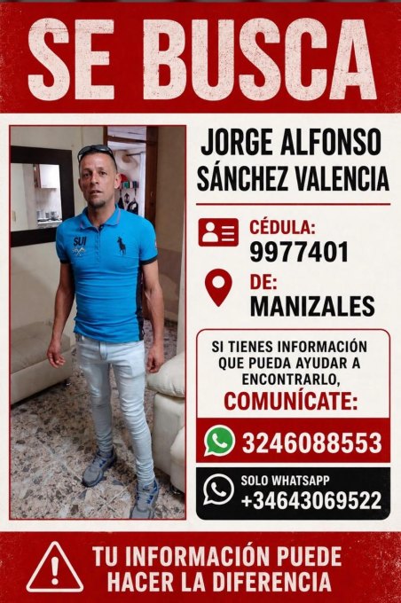 Foto de Jorge Alfonso Sánchez Valencia
