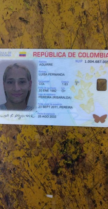 Foto de Luisa Fernanda Aguirre