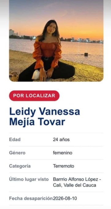 Foto de Leidy Vanessa Mejía Tovar