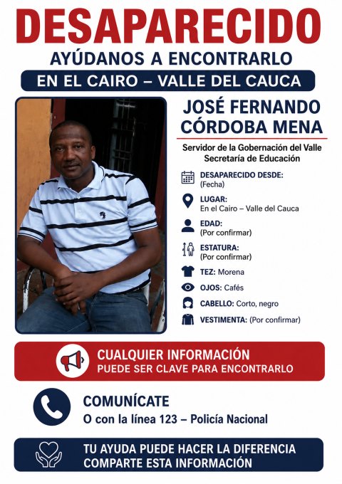 Foto de José Fernando Córdoba Mena