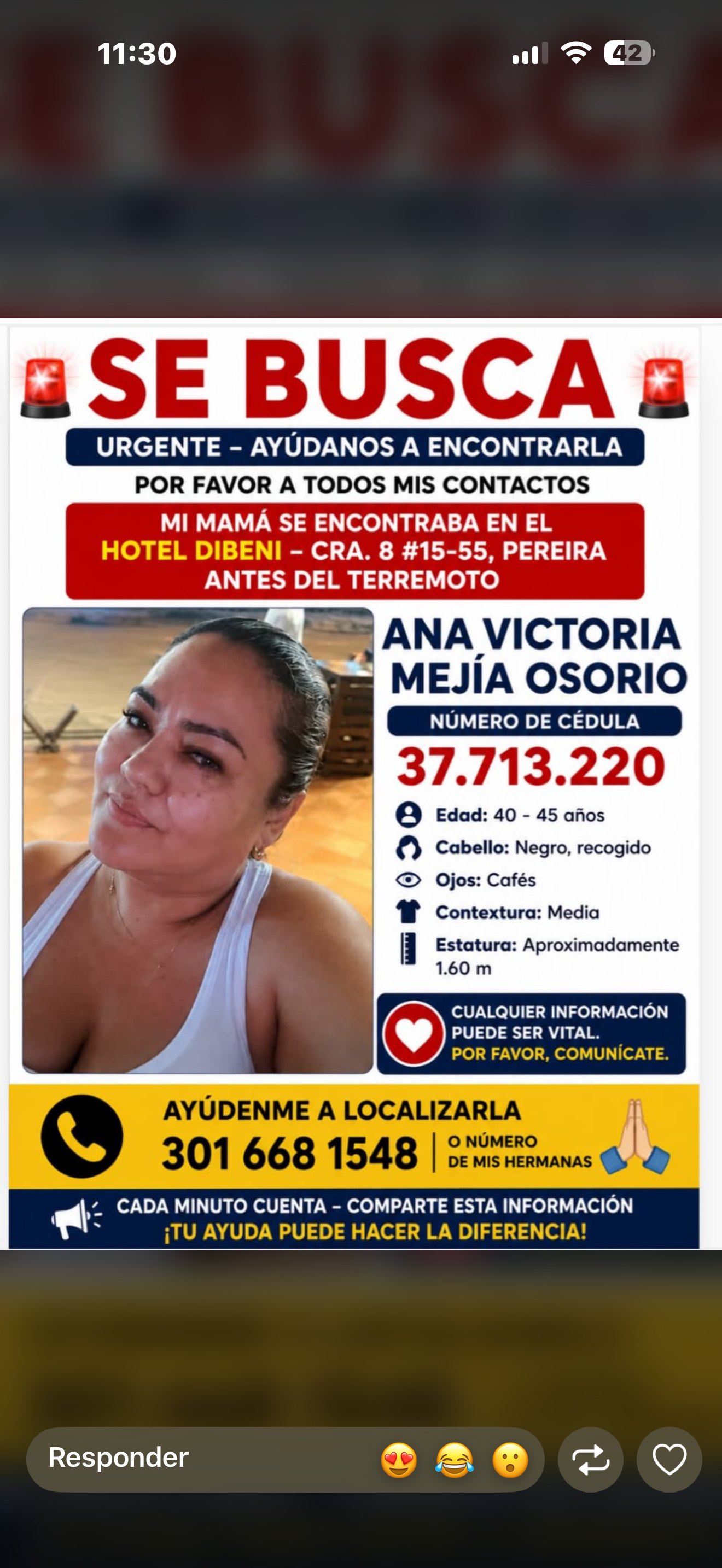 Foto de Ana Victoria Mejia Osorio