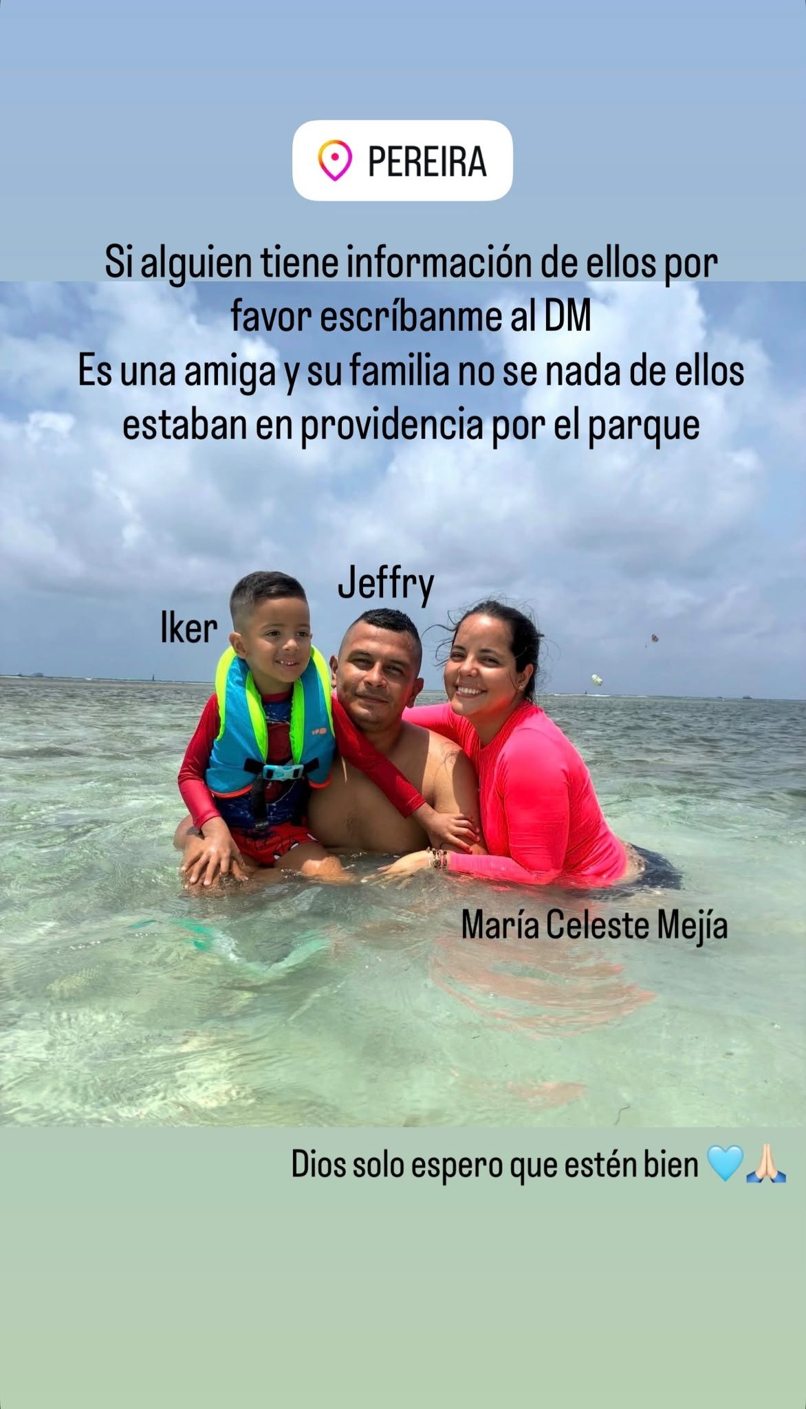 Foto de Maria Celeste Mejia y Flia