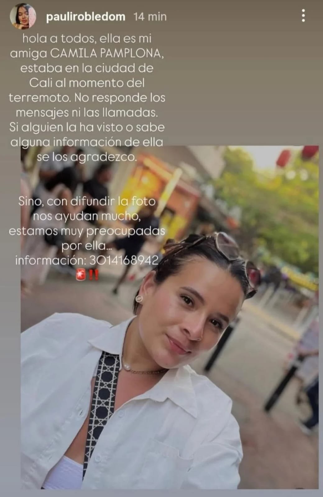 Foto de Camila Pamplona