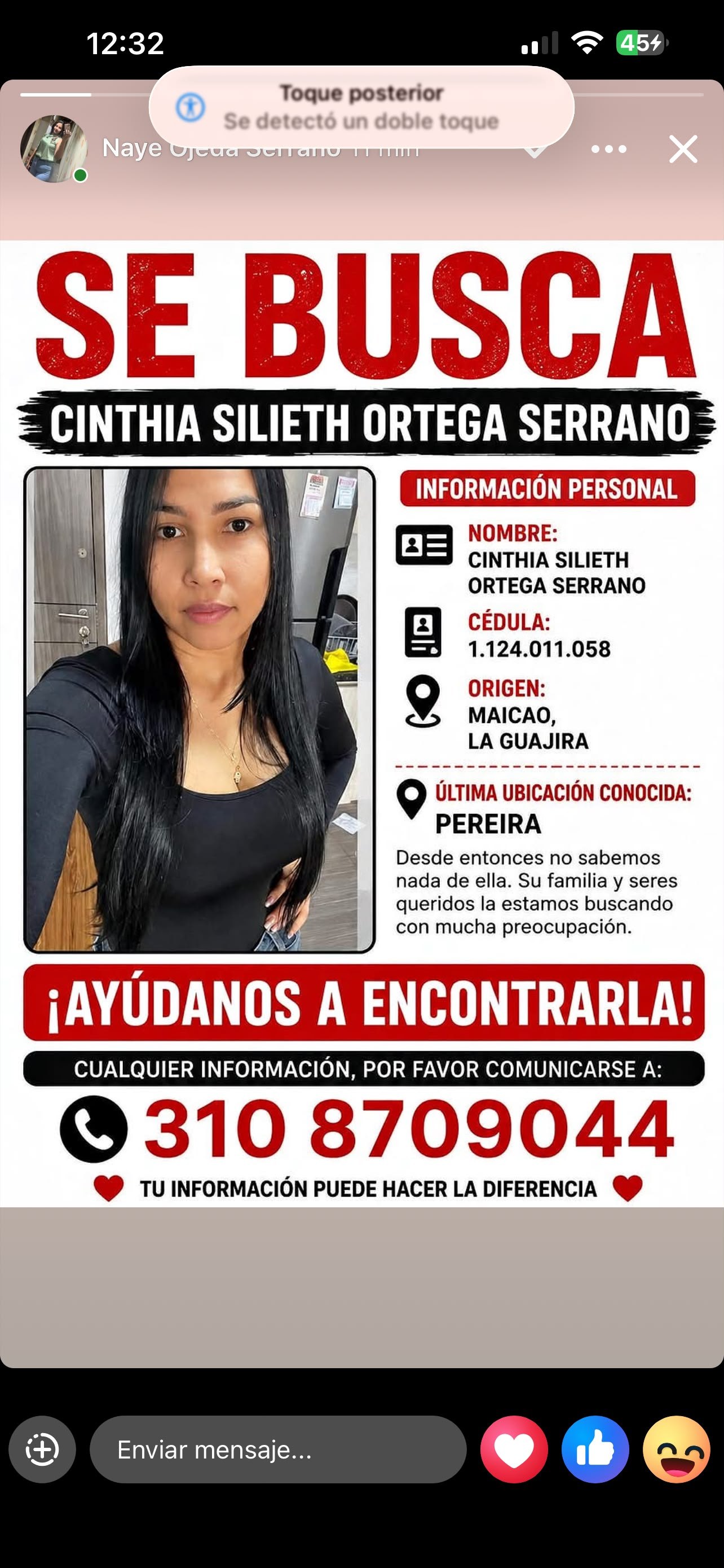 Foto de Cinthia silieth Ortega serrano