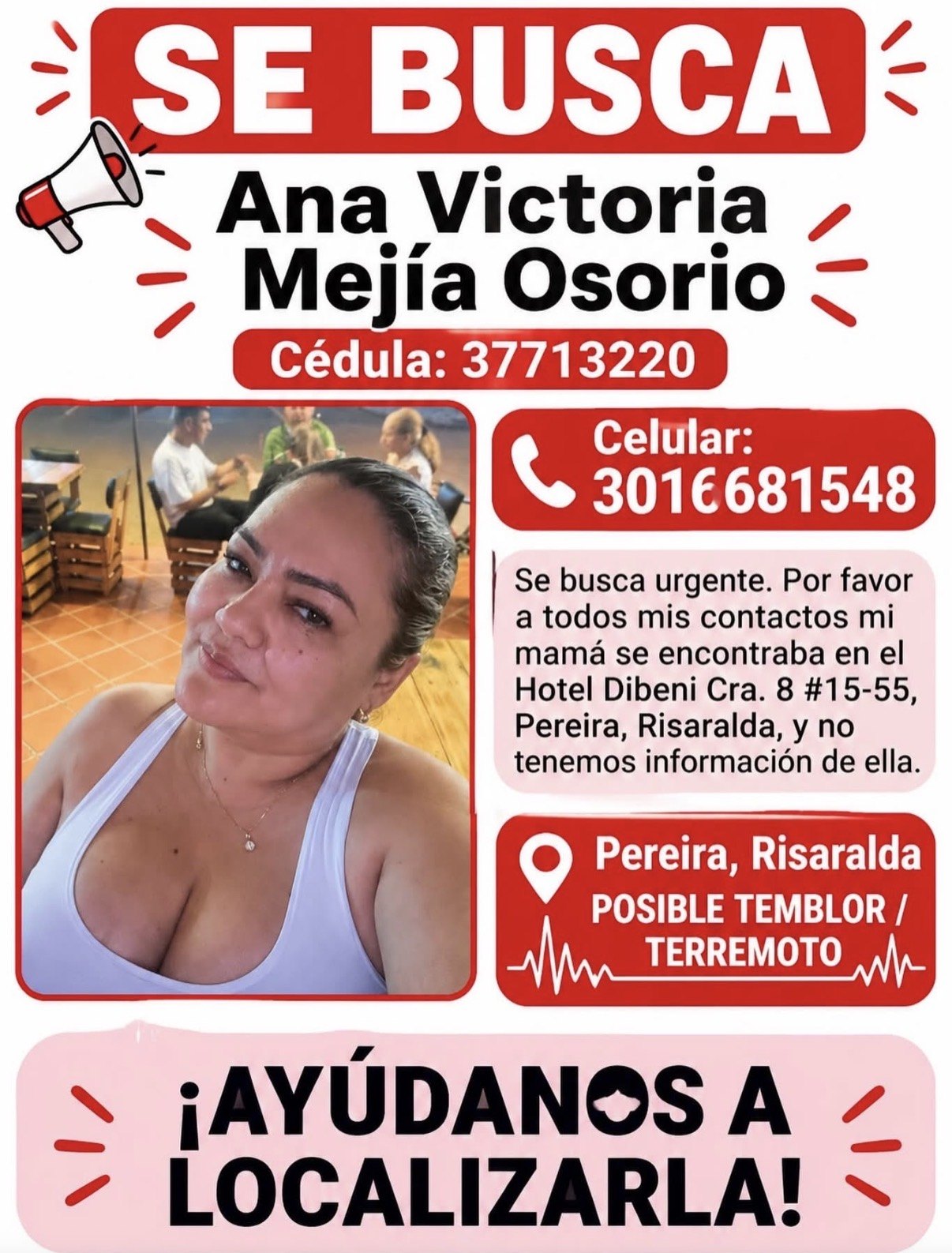 Foto de Ana Victoria Mejía Osorio