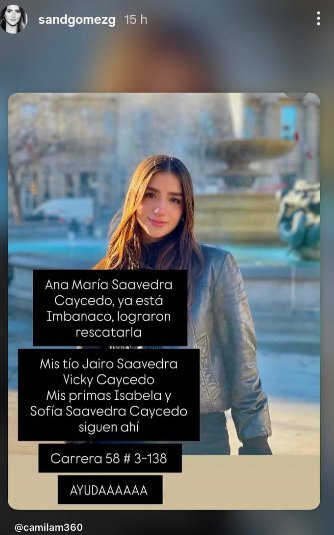 Foto de Sofía Saavedra Caycedo