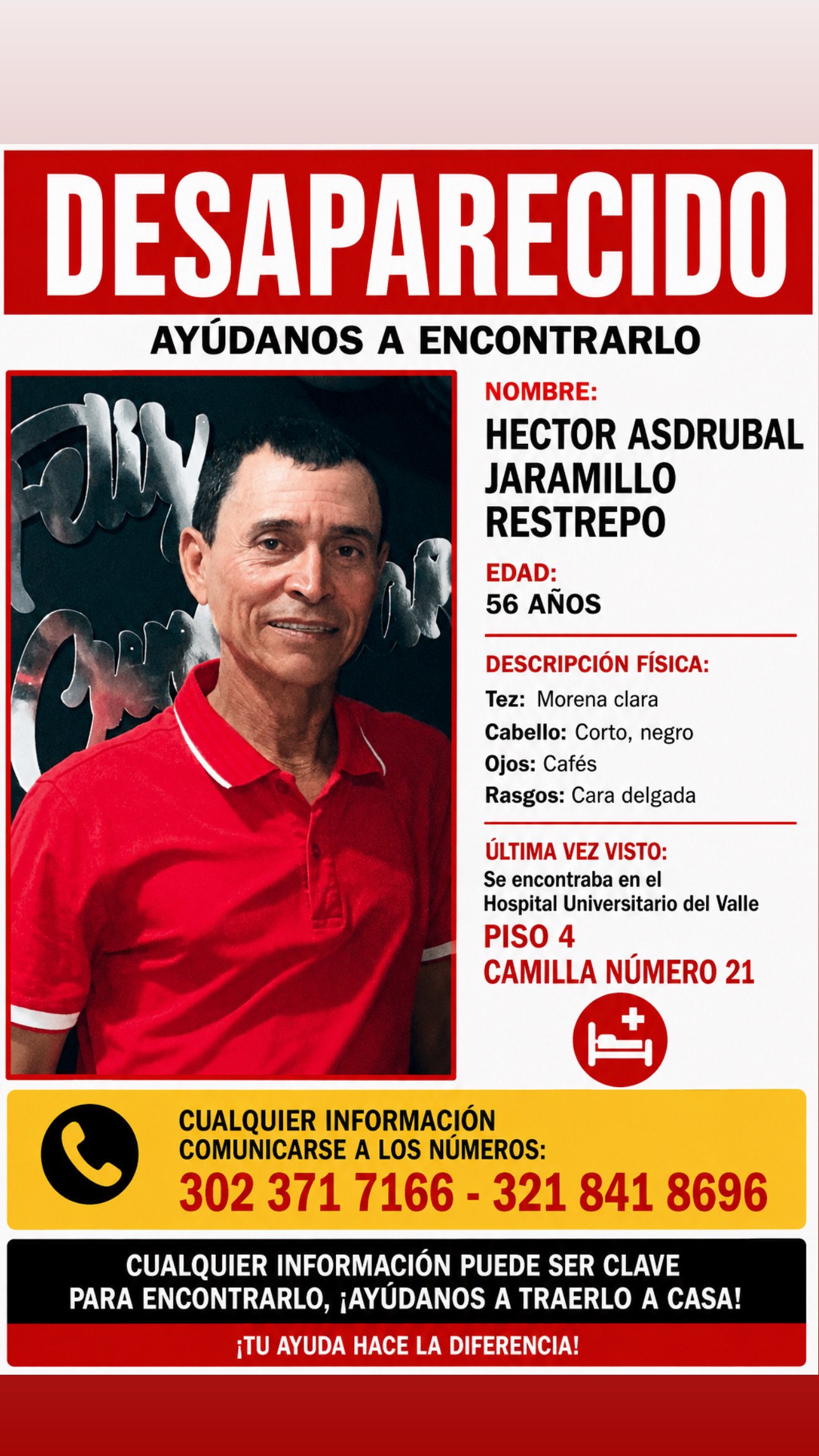 Foto de Héctor Asdrubal Jaramillo Restrepo