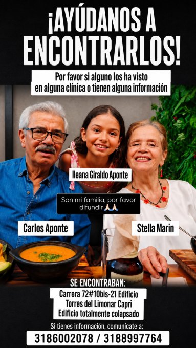 Foto de Carlos Aponte, Stella Marin, Lleana Giraldo Aponte Aponte , Marín , Giraldo Aponte