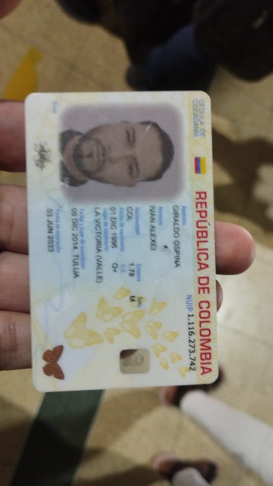 Foto de Iván Alexei Giraldo Ospina