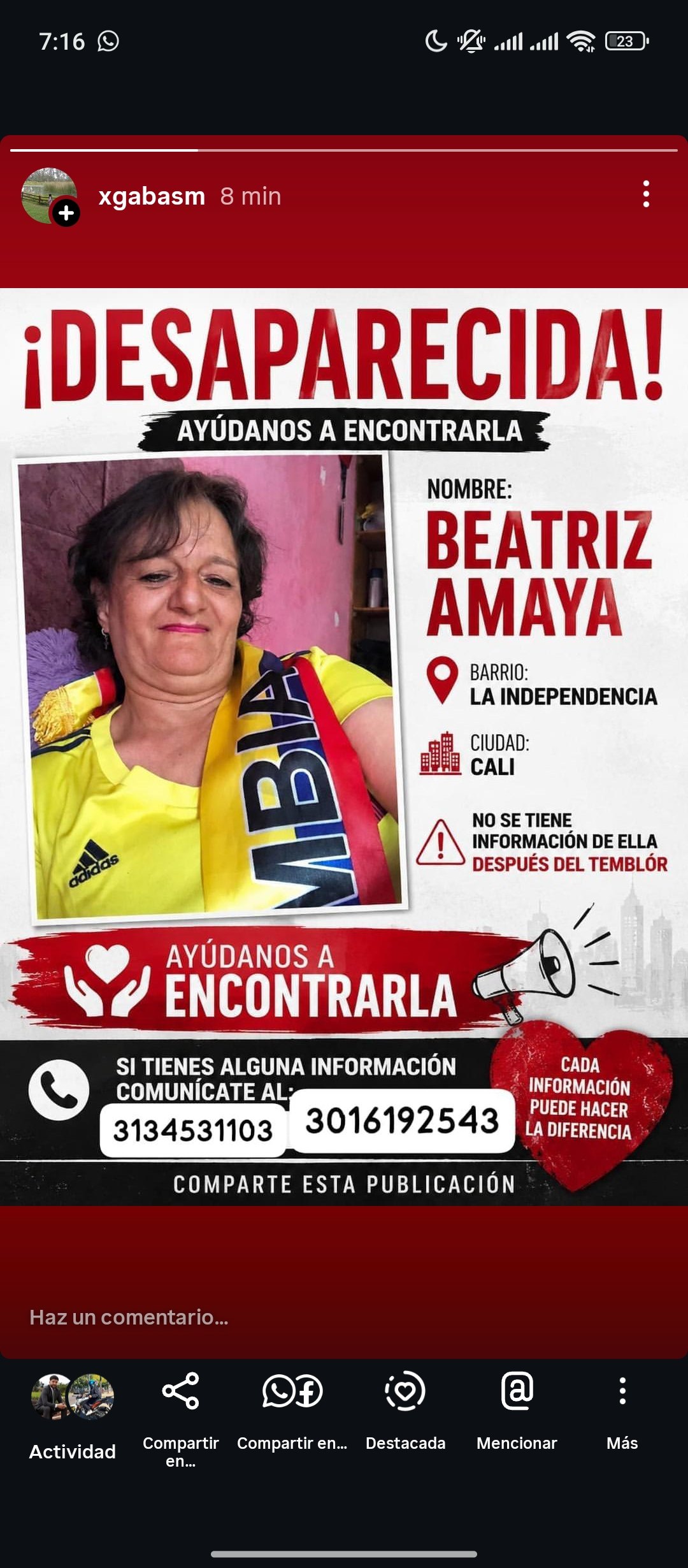 Foto de Ana Beatriz Amaya Espitia