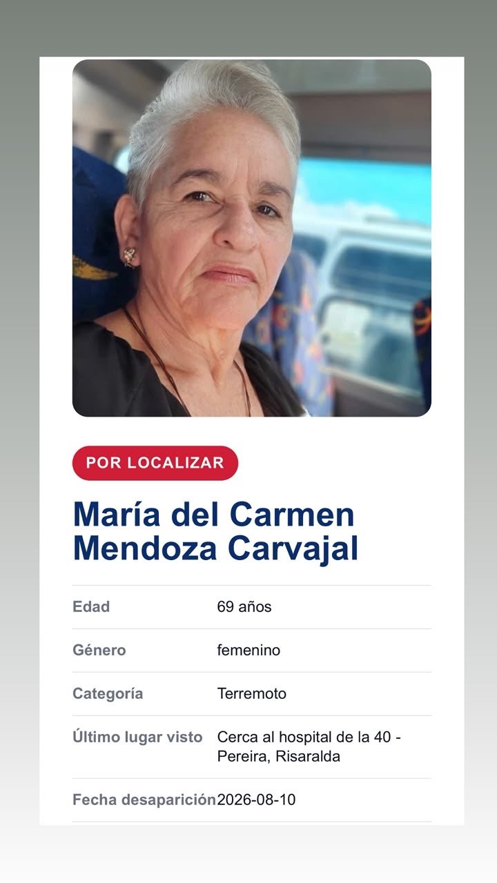 Foto de Maria del Carmen Mendoza Carvajal