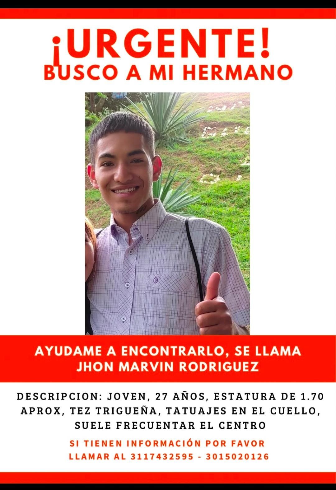 Foto de Jhon marvin Rodríguez