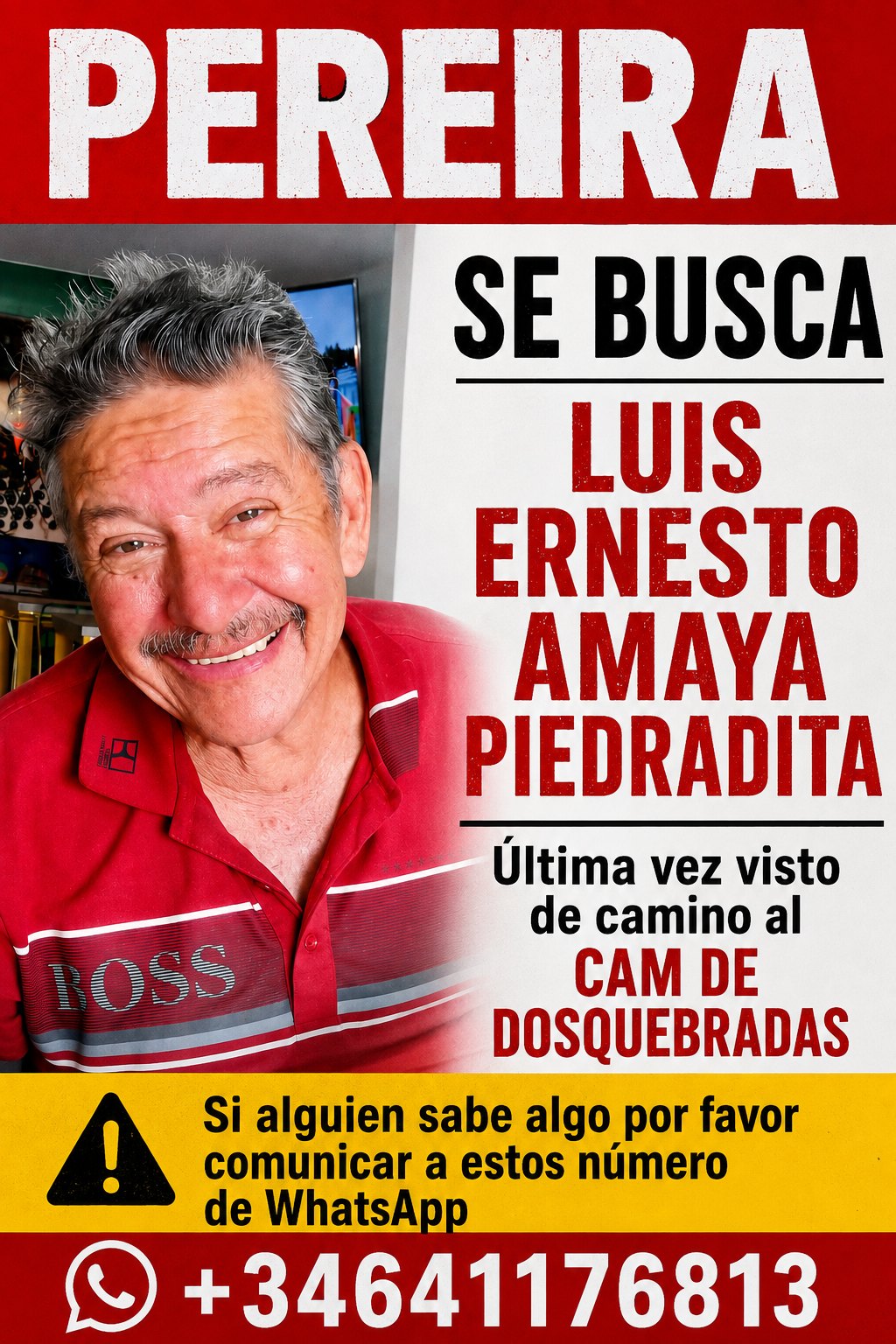 Foto de Luis Ernesto Amaya Piedradita