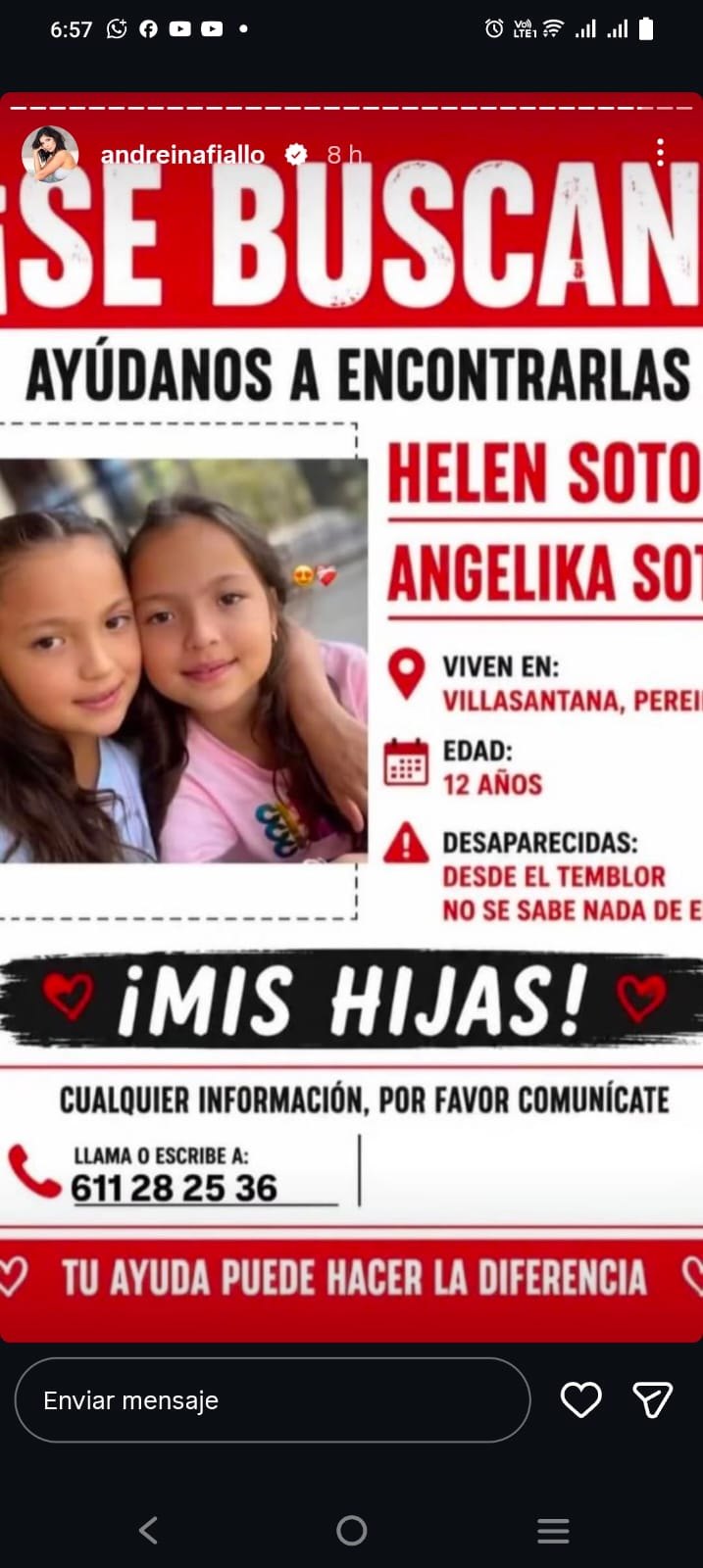 Foto de Angelika Soto