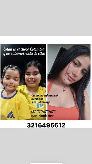 Foto de Nairelis y Nayibis roo y lia González Roo gonzales