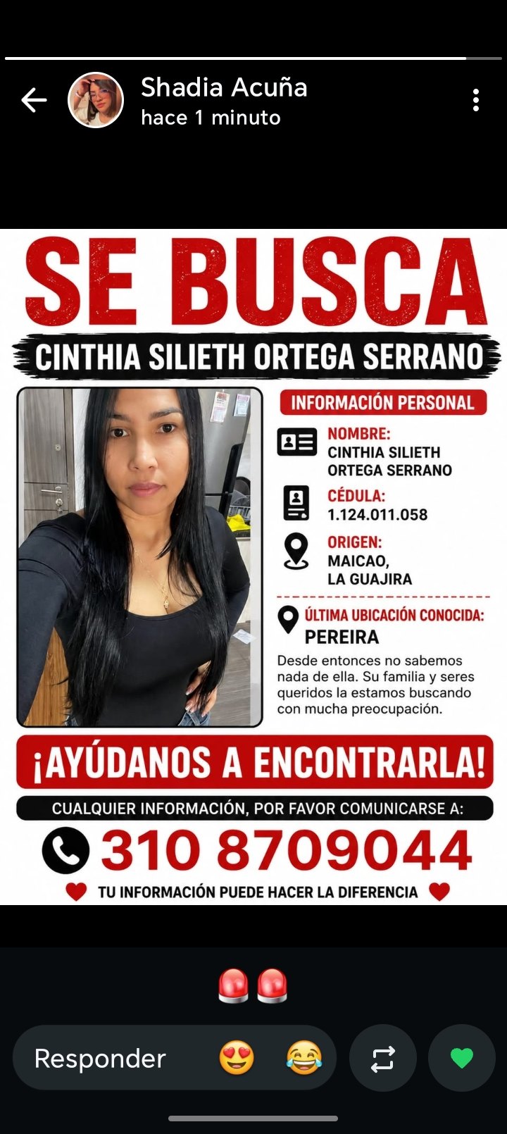 Foto de Chintia Ortega
