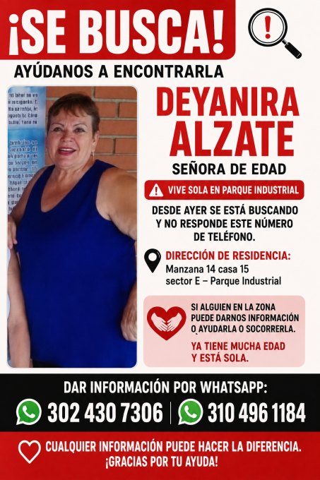 Foto de Deyanira Alzate