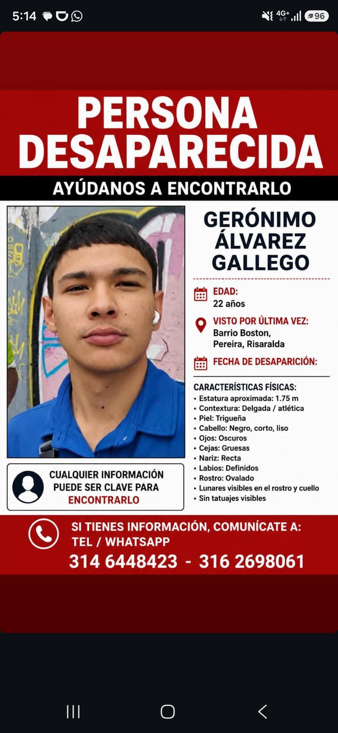Foto de Gerónimo Álvarez Gallego