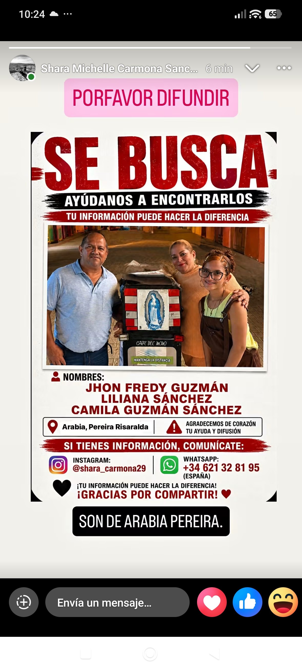 Foto de Liliana Sanchez daza