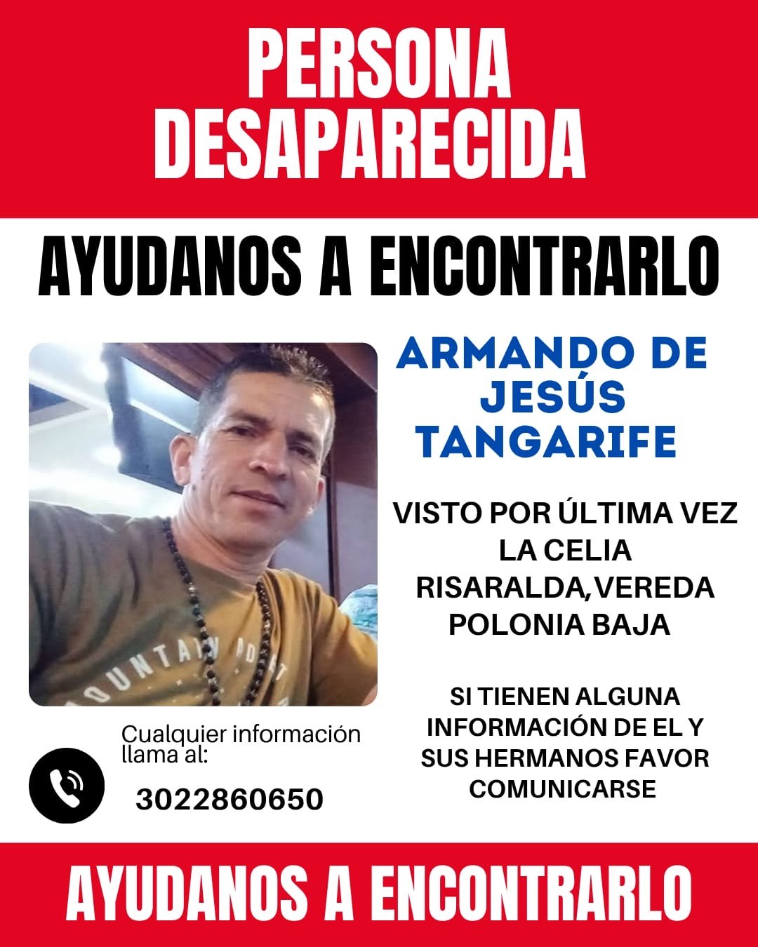 Foto de Armando Tangarife