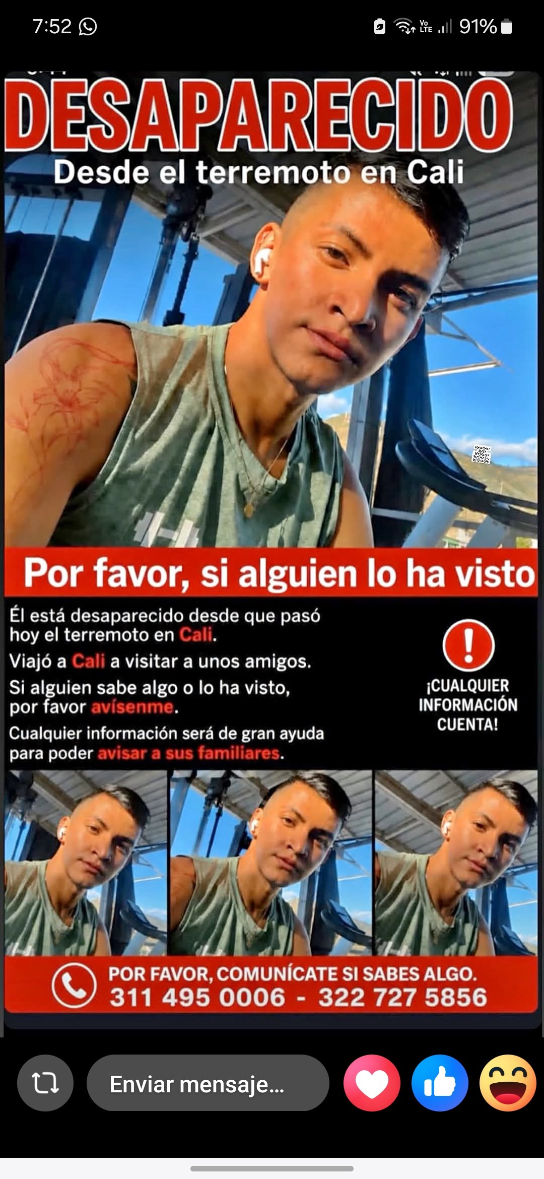 Foto de Harrison Hernández