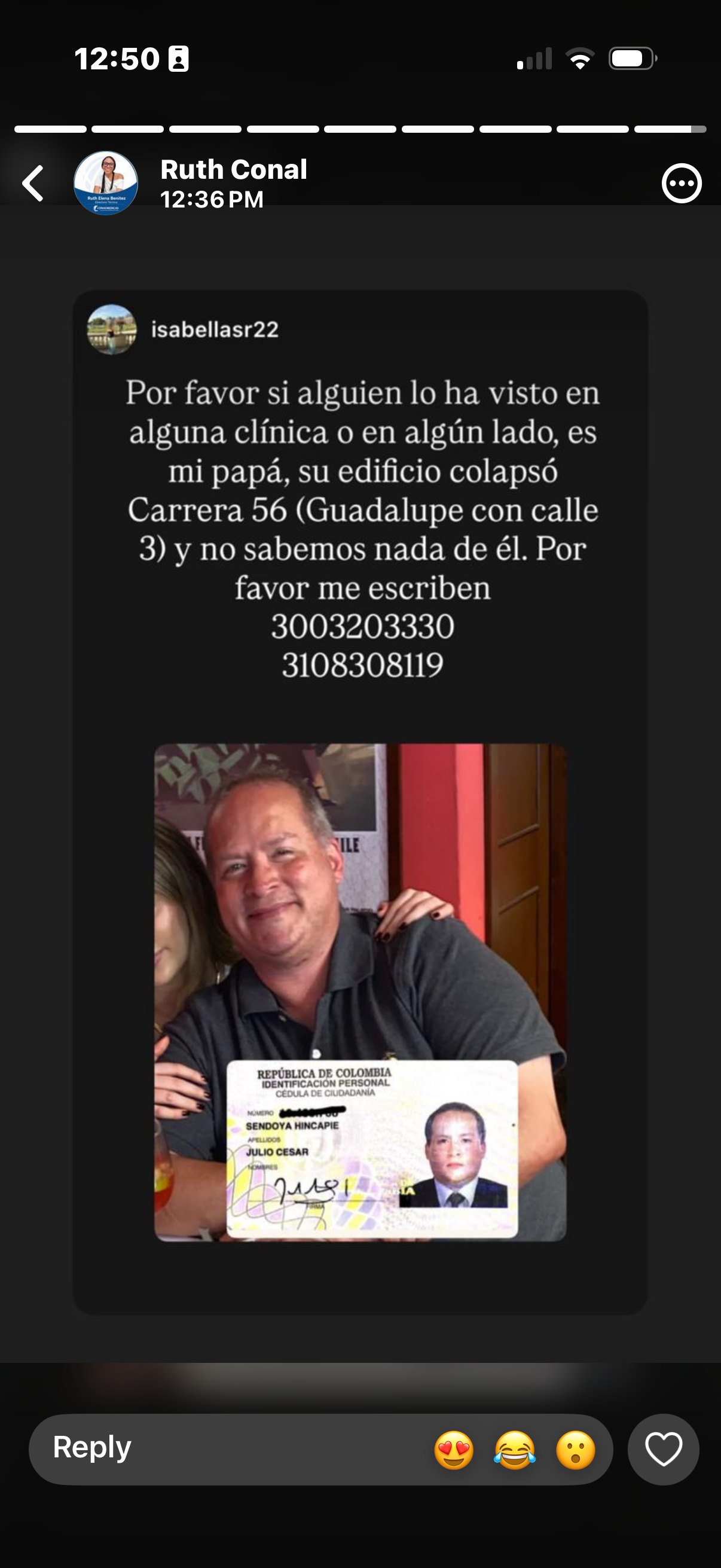 Foto de Julio Cesar Sendoya Himcapie