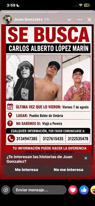 Foto de Carlos Alberto López Marín