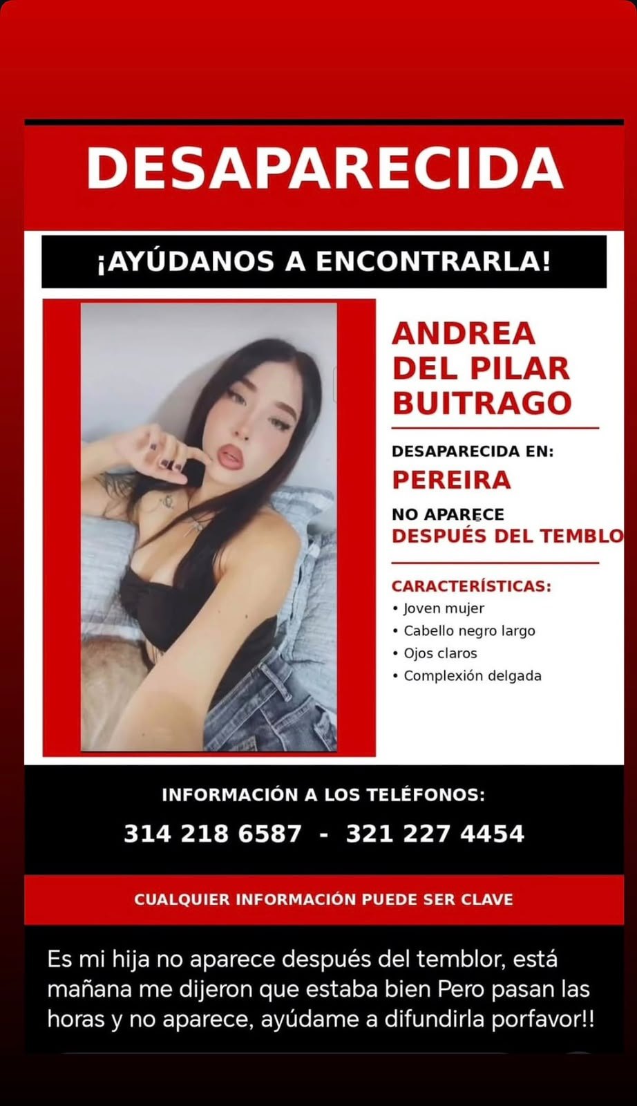Foto de Andrea del Pilar Buitrago