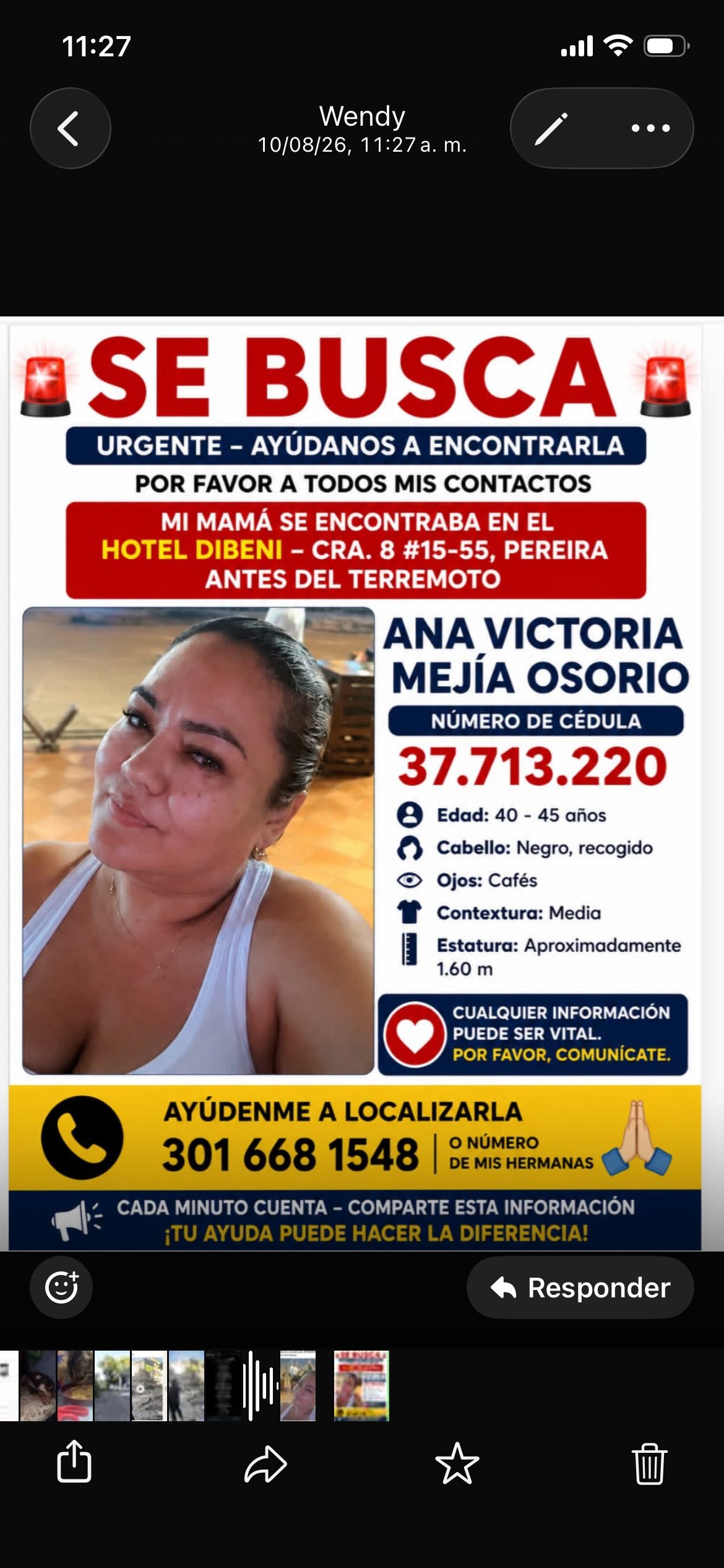 Foto de Ana victoria Mejía osorio