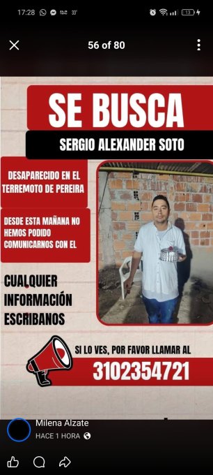 Foto de Sergio Alexander Soto