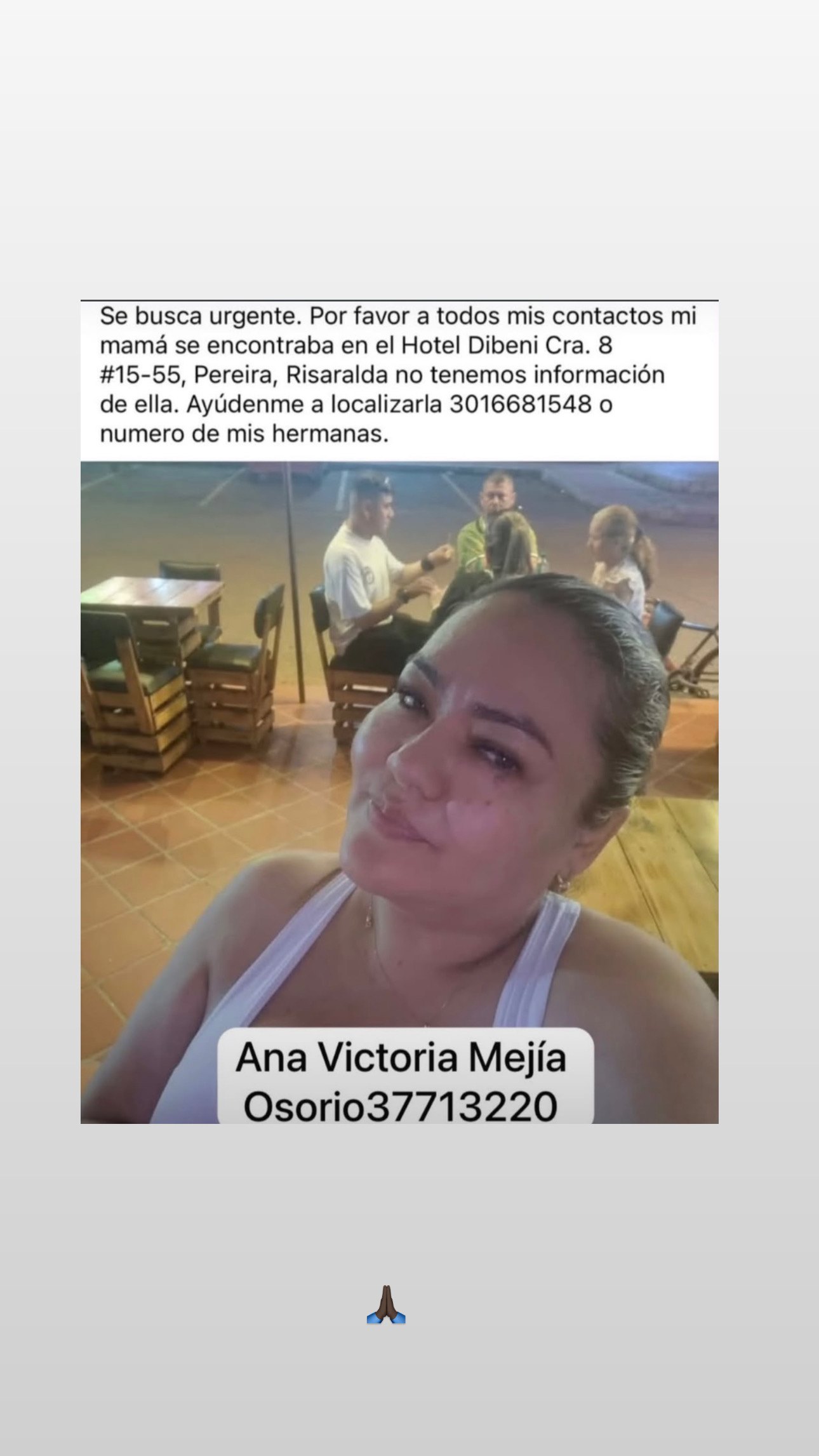 Foto de Ana Victoria Mejía osorio