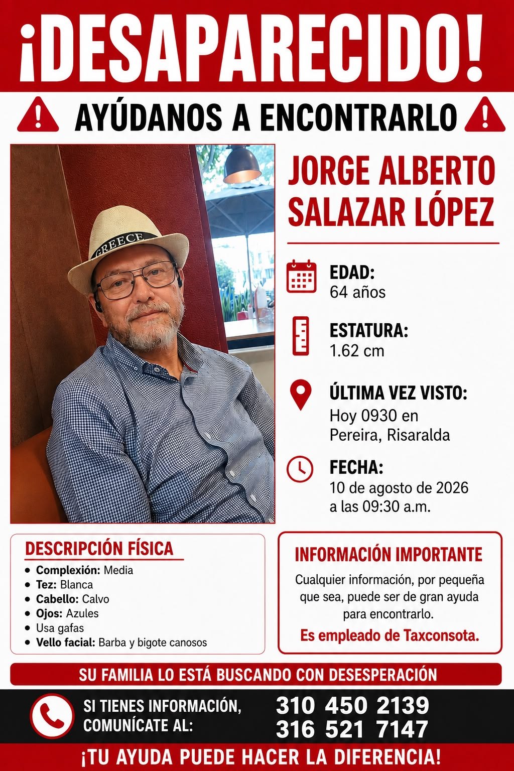 Foto de Jorge Alberto Salazar López