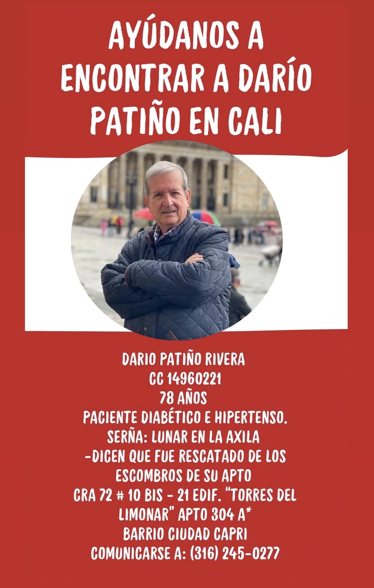 Foto de Darío Patiño Rivera