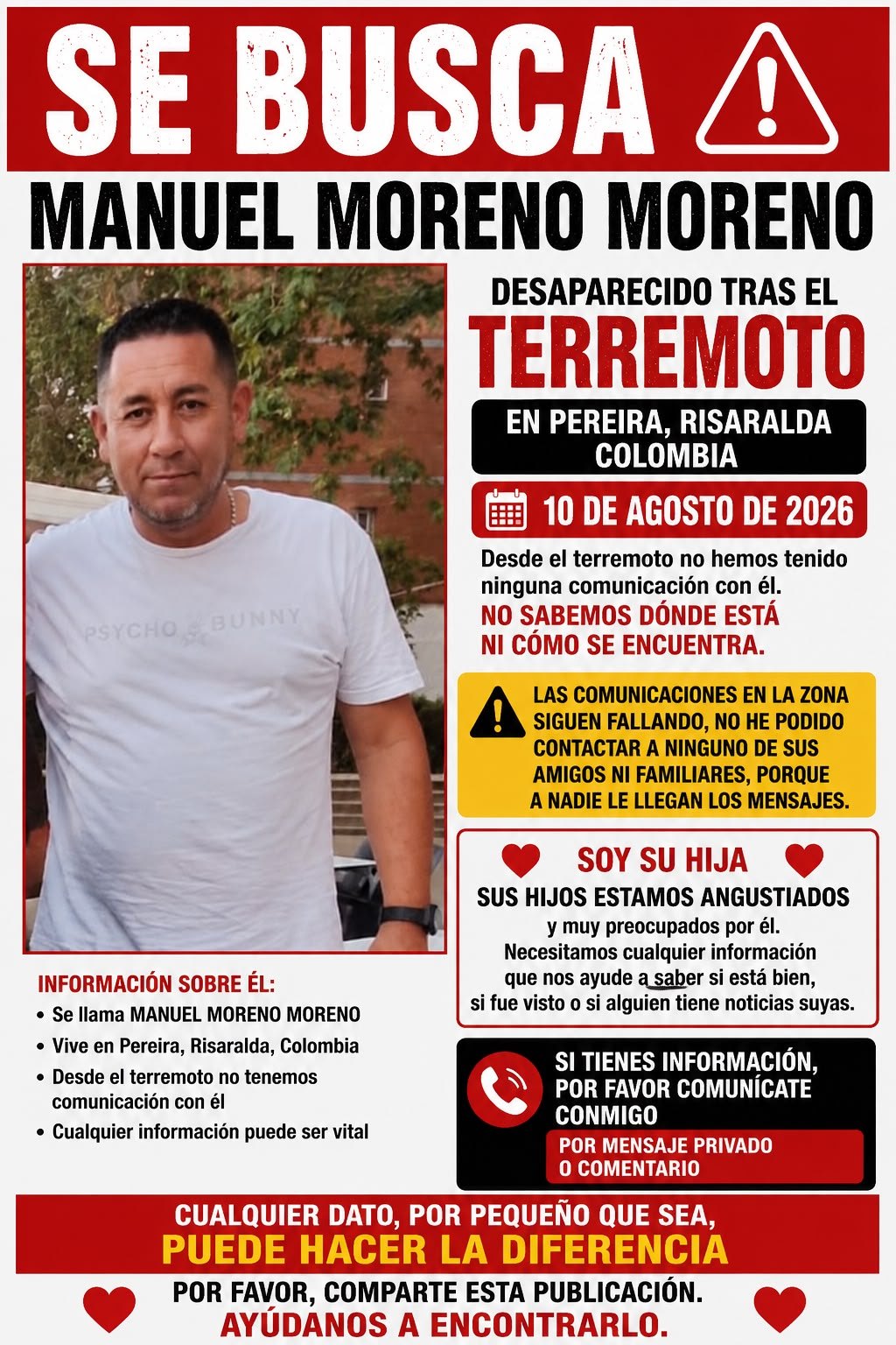 Foto de Manuel Emigdio Moreno Moreno