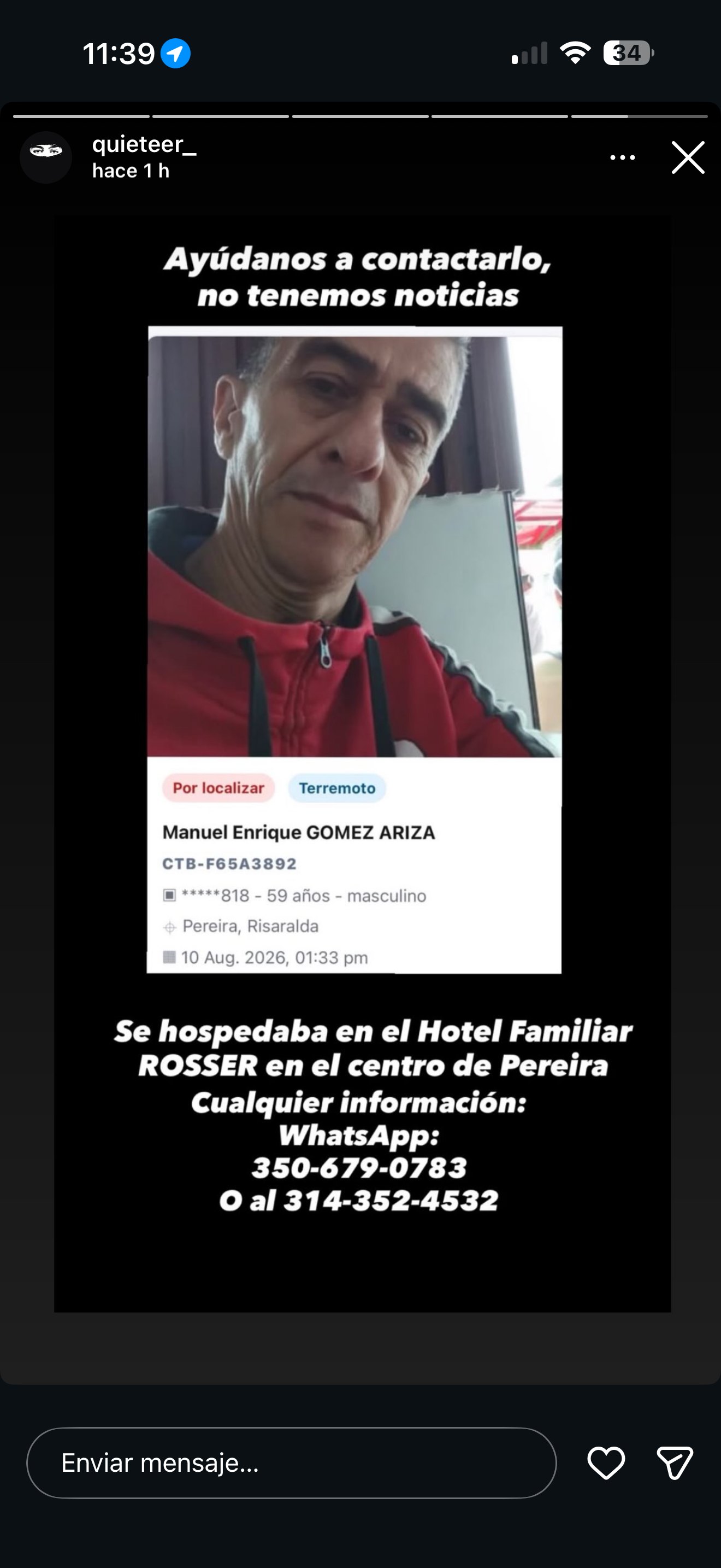 Foto de Manuel enrique Gómez Ariza