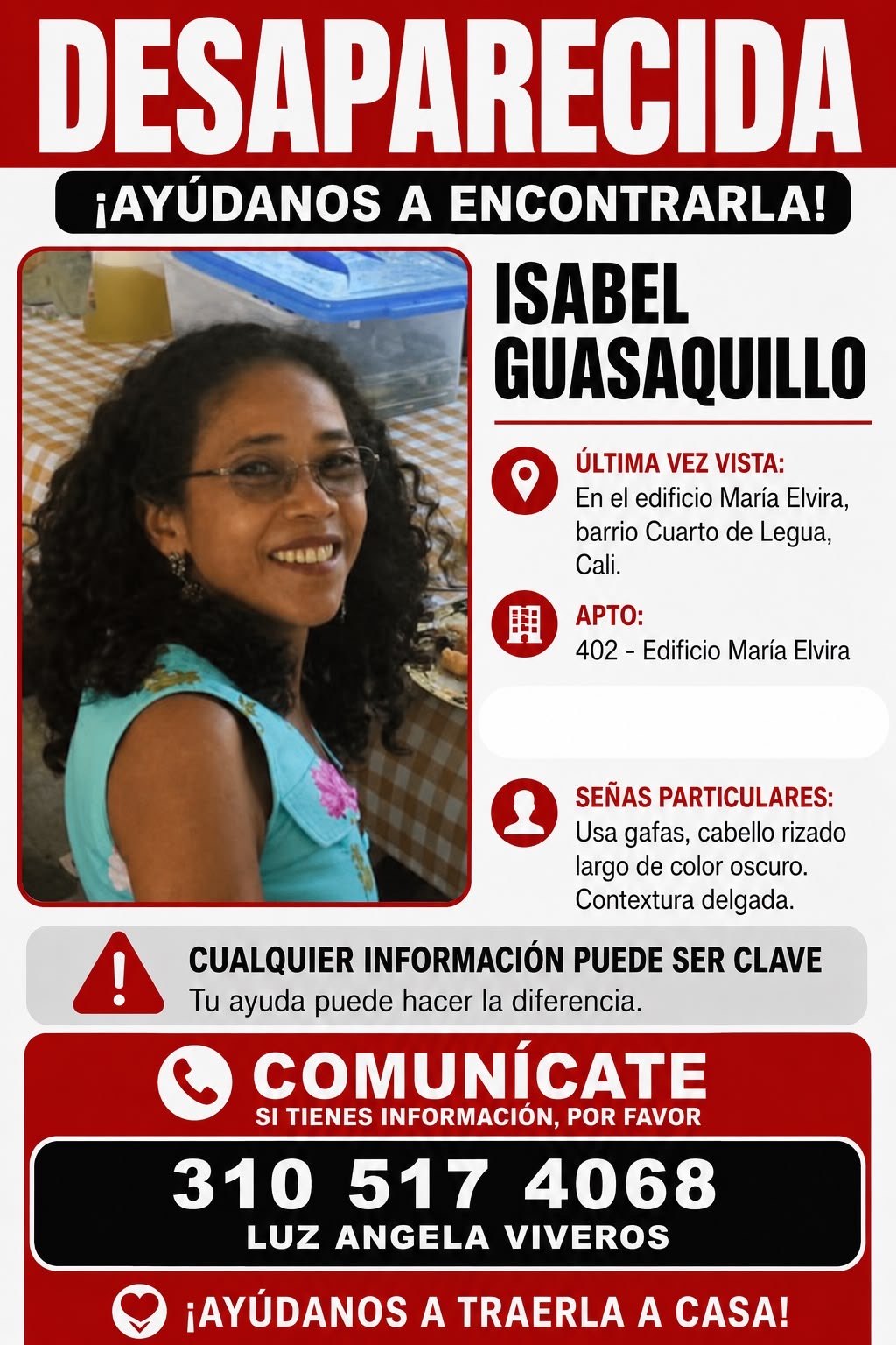 Foto de Isabel Guasaquillo
