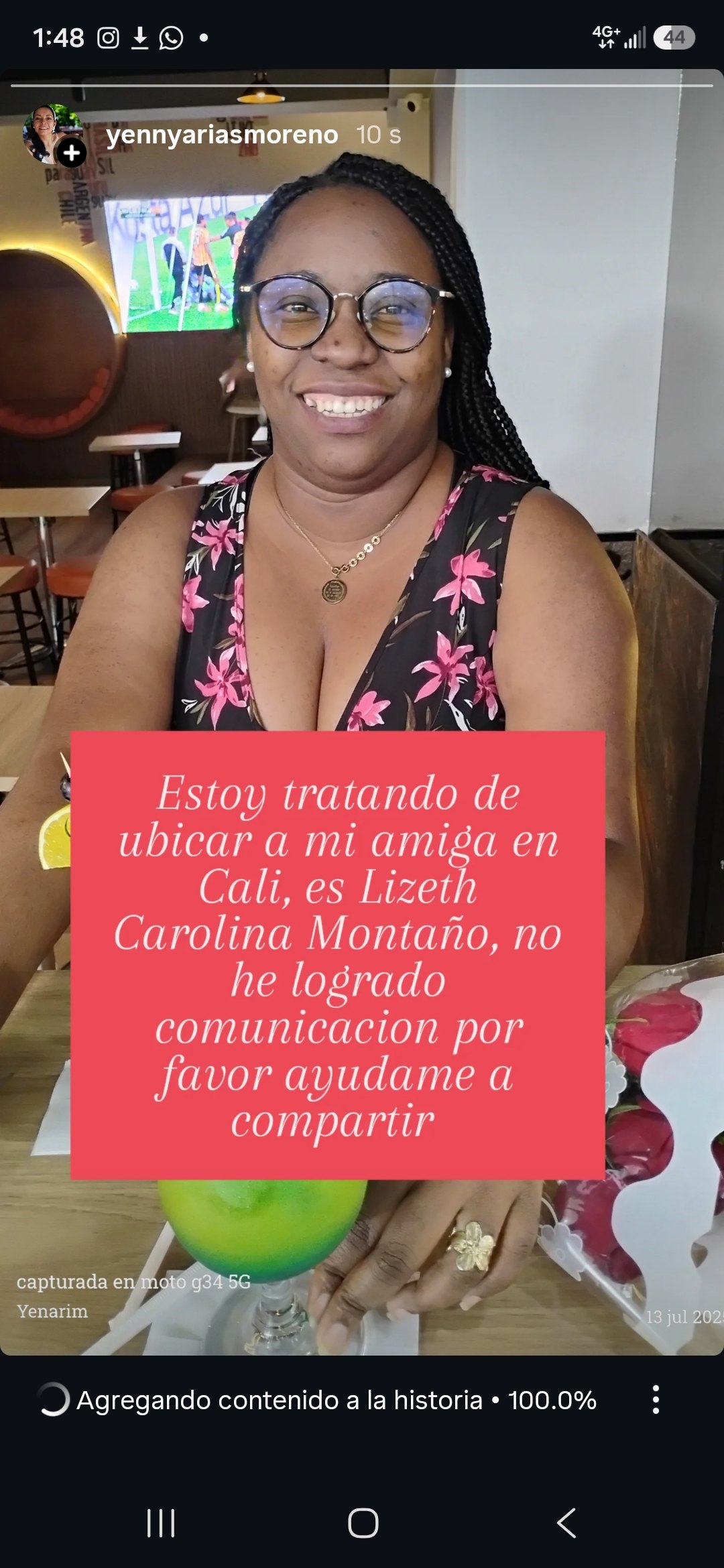 Foto de Lizeth Carolina Montaño