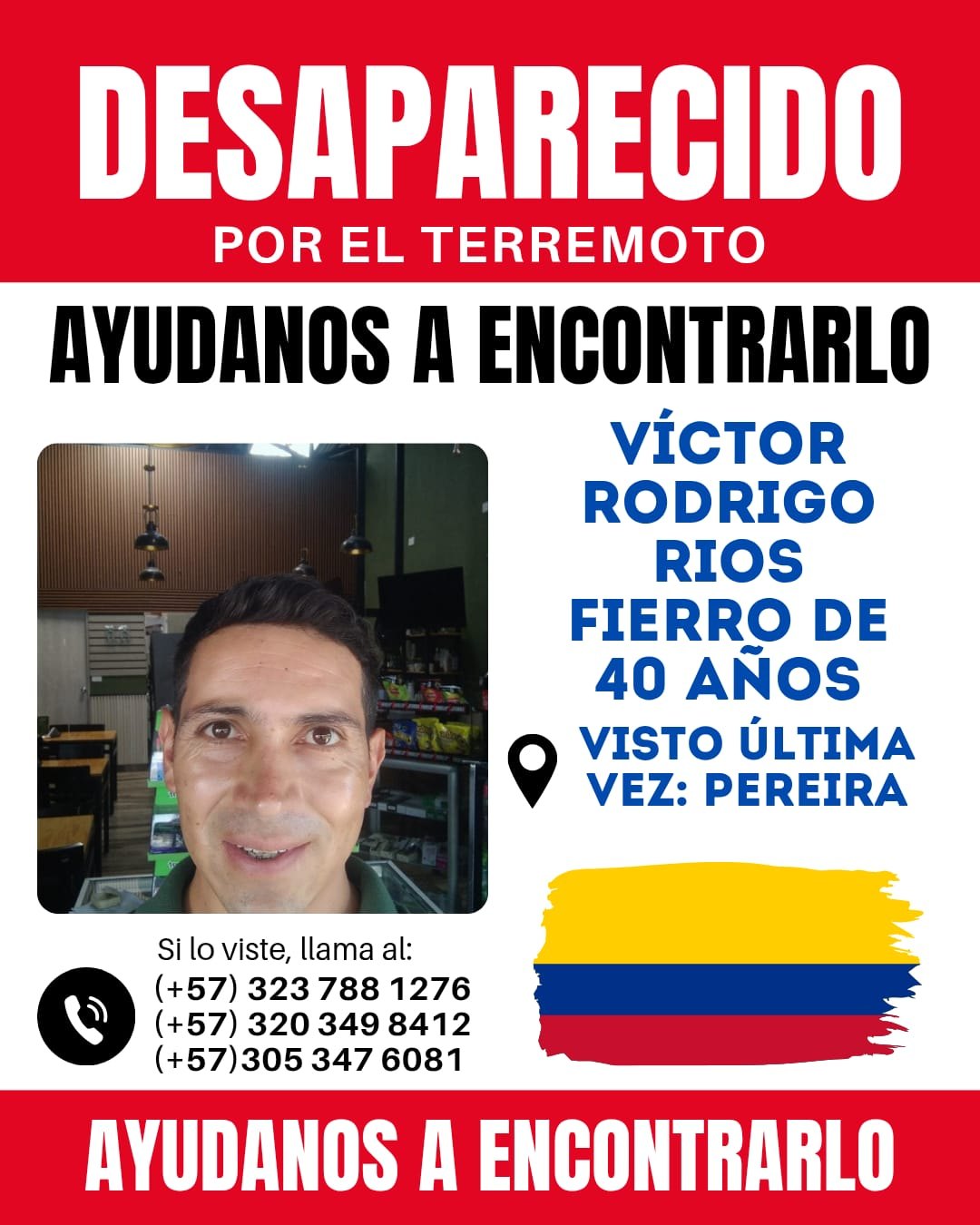 Foto de Victor Rodrigo Ríos Fierro