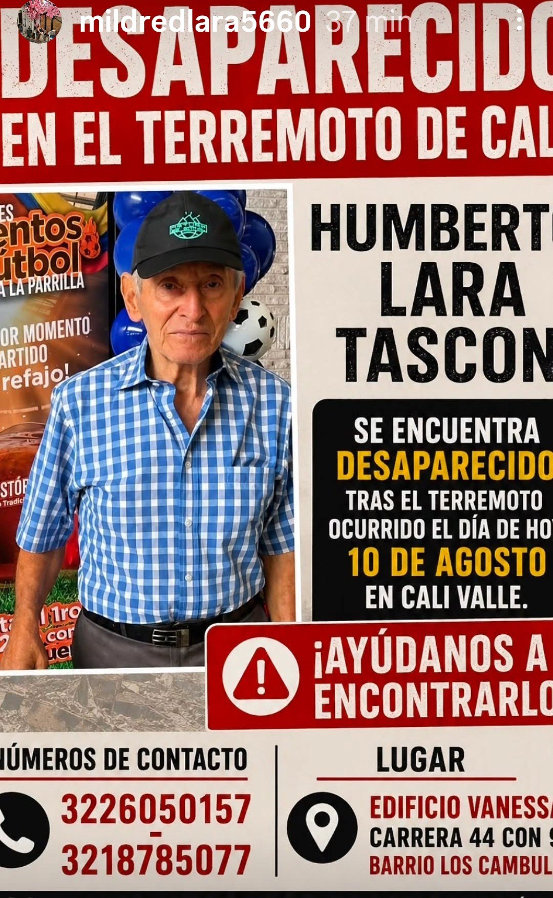 Foto de HUMBERTO LARA TASCON