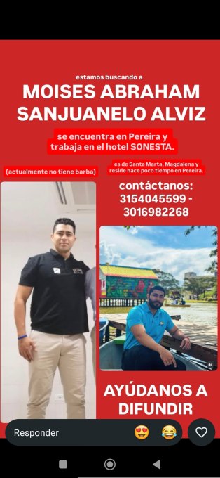 Foto de Moisés Abraham Sanjuanelo Alviz