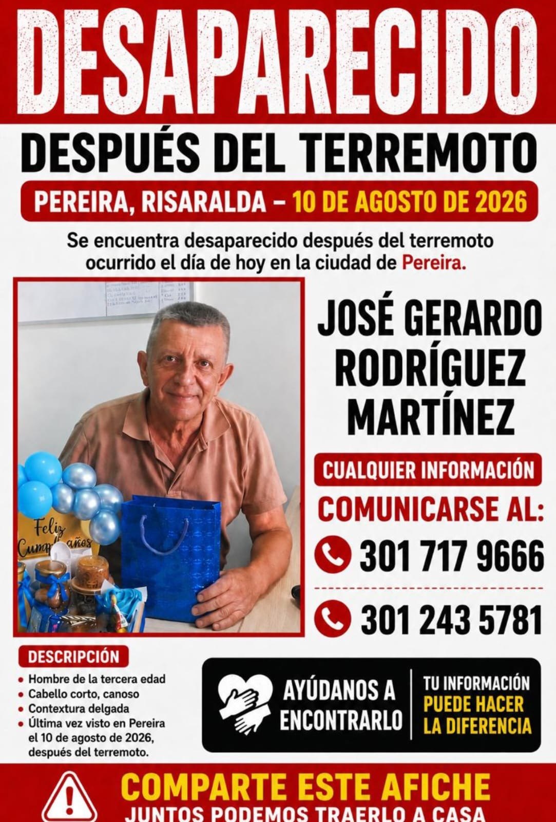 Foto de Joaquín Gómez Galeano